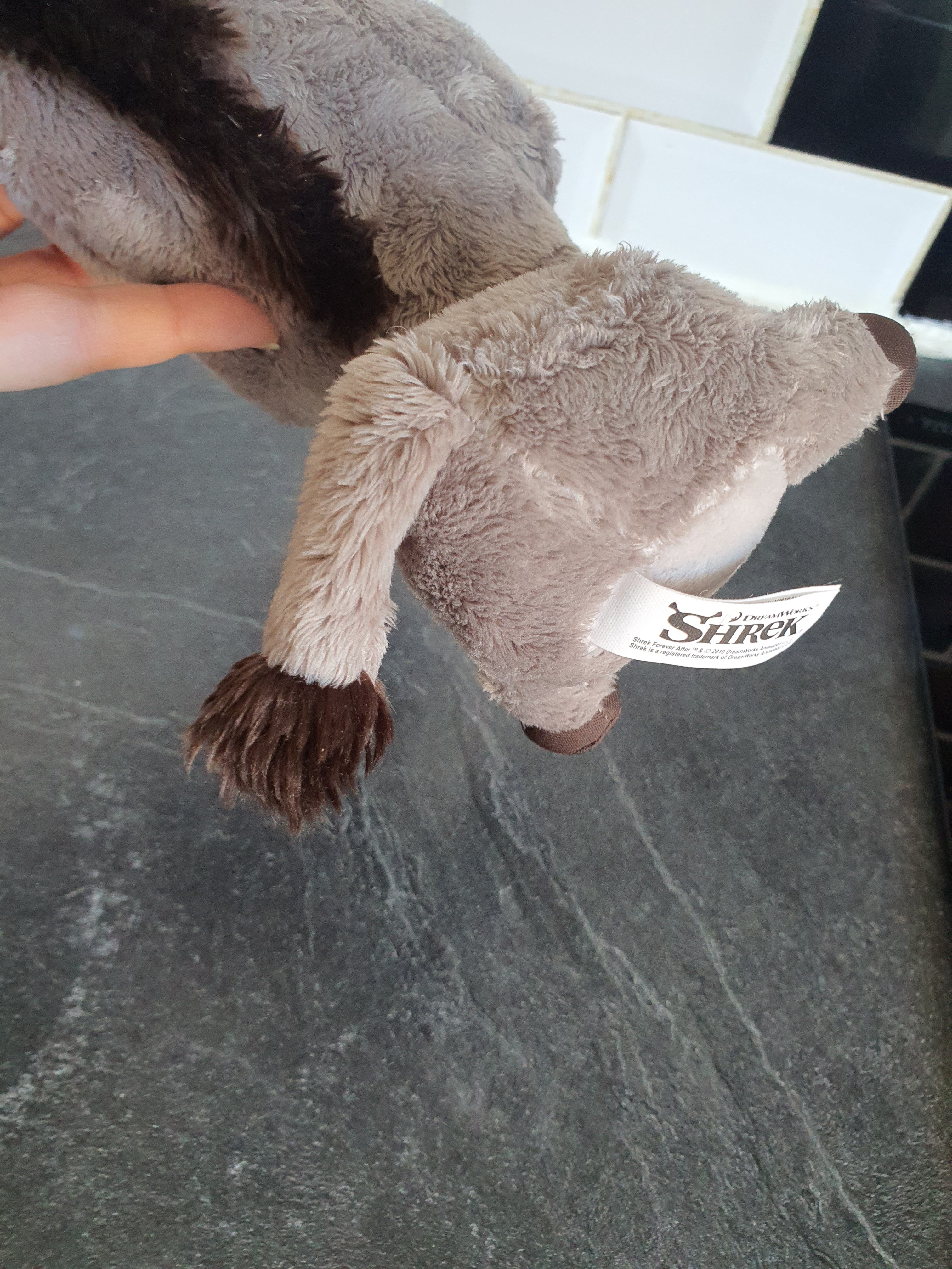 Peluche L anê dans shrek
