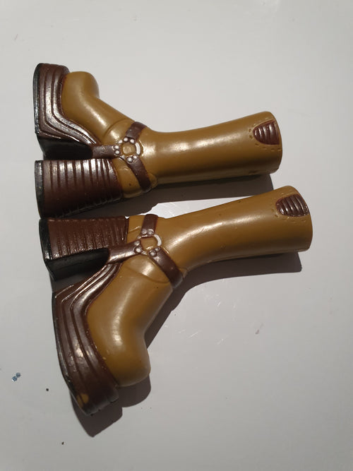 Bottes Bratz originales MGA – Marron/Camel