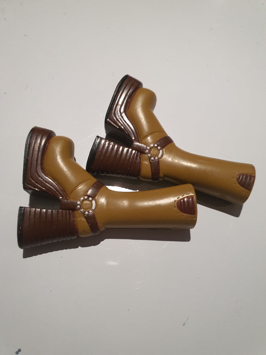Bottes Bratz originales MGA – Marron/Camel