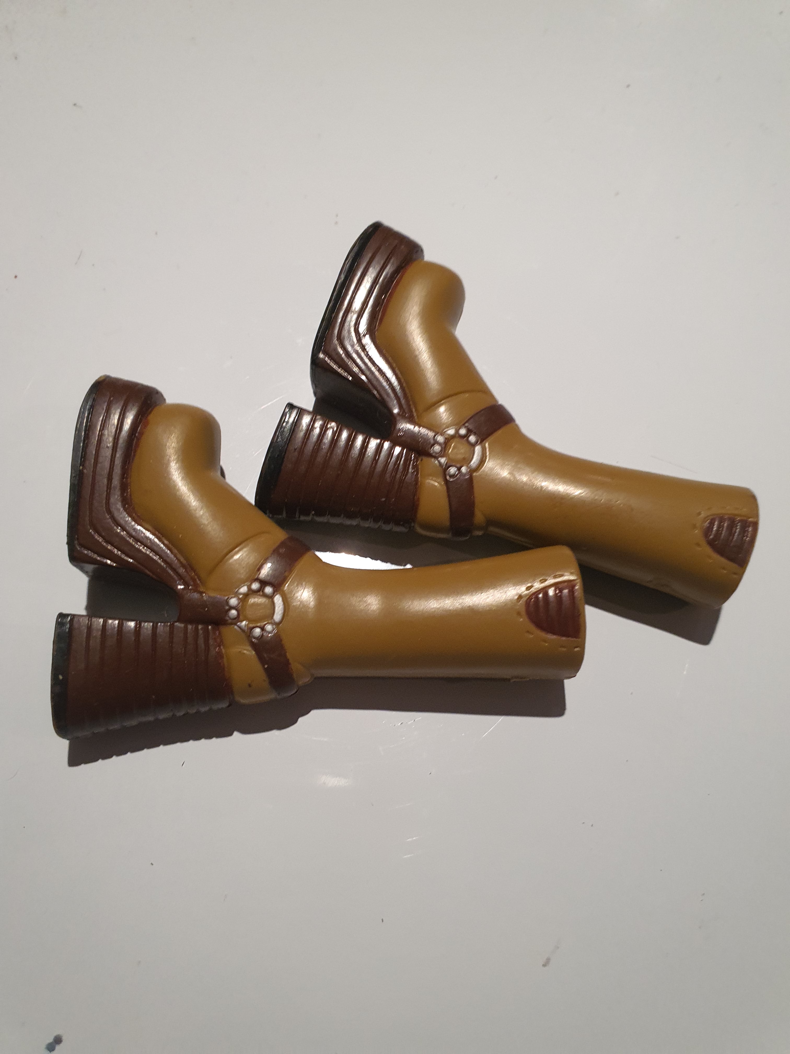 Bottes Bratz originales MGA – Marron/Camel