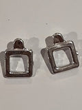 Boucles d'oreilles carrées argentées Bratz – Bijoux originaux MGA pour poupée