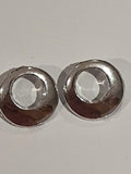 Boucles d'oreilles Bratz argentées rondes ajourées – Bijoux originaux MGA
