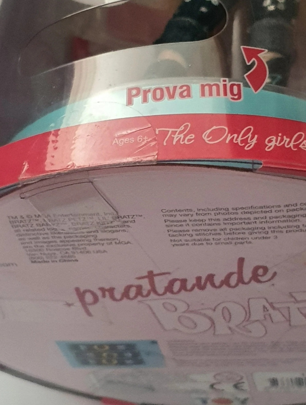 Bratz Talking Cloe (version suédoise) – Neuve en boîte